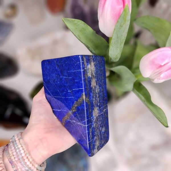 Lapis lazuli - Krystaly a svíčky Dória