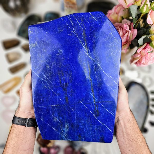 Krystaly a svíčky Dória - Lapis lazuli velká deska