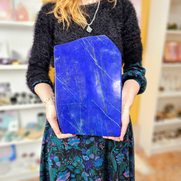 Krystaly a svíčky Dória - Lapis lazuli velká deska