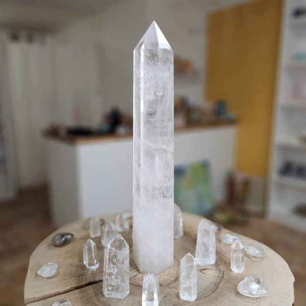 Svíčky a krystaly Dória - Velký obelisk křišťálu