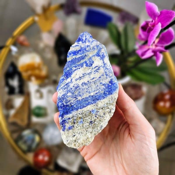Lapis lazuli surový - Krystaly Dória