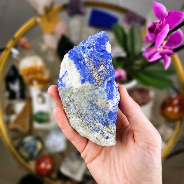 Lapis lazuli surový - Krystaly Dória